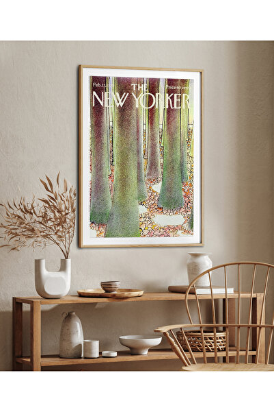 HOMEPACK Pictură în serie New Yorker cu un singur cadru Pictură poster de art...