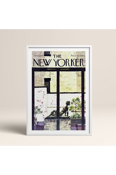 HOMEPACK Pictură în serie New Yorker cu un singur cadru Pictură poster de artă modernă TK/503