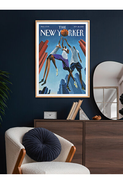 HOMEPACK Единична рамка, картина от серията „Ню Йоркър“, плакат за модерно из...