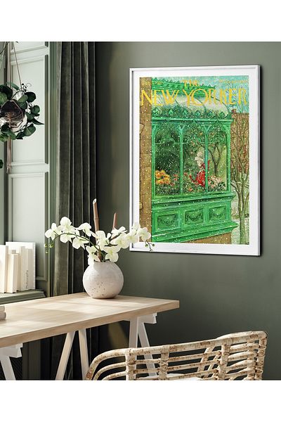HOMEPACK Pictură în serie New Yorker cu un singur cadru Pictură poster de artă modernă TK/506