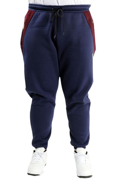 ModeXL Ανδρικό παντελόνι Indigo Garnish - Plus Size, 3 κλωστές, Mode XL
