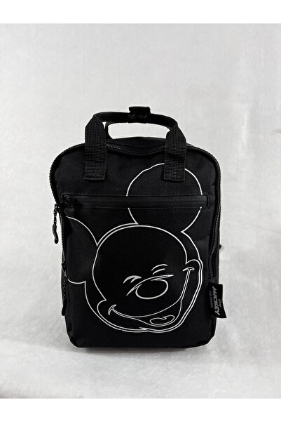 aysimakids Mickey And Minnie Mouse Baskılı Kreş Boy Sırt Çantası