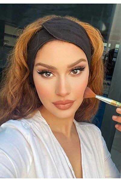 NİLZ رباط شعر من الصوف باللون الأسود