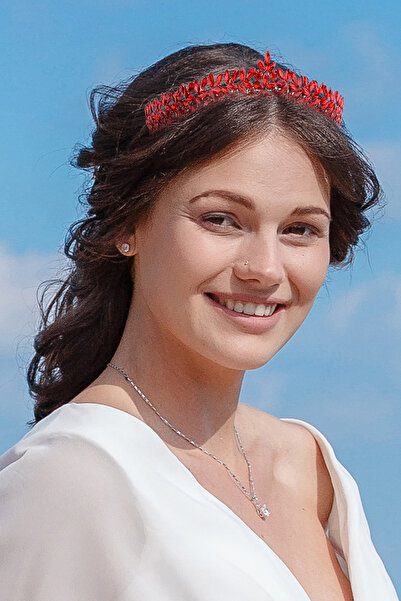 Limelia Coroana Printesa Mireasa Model Leaf, Coroana Regina Mireasa Rosie Pen...