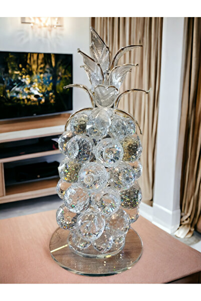 liveisthome Kristal Dekoratif Ananas