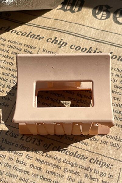 SUBU TASARIM Beige Colored Figured Latch Buckle - SBT1635