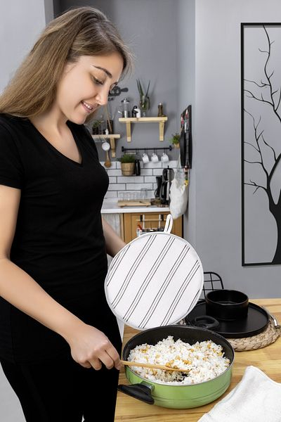 Morlay Stylish and Practical Demlematik: Rice Brewing Cover, Pot Lid Cap