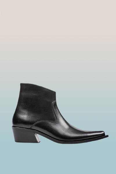 DOKA Men's Western Boots Black