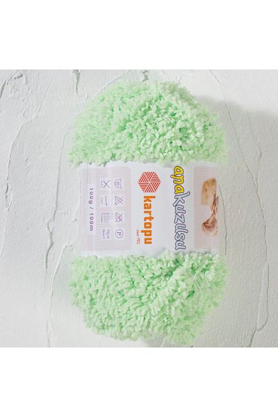 Kartopu Motherboard Light Green K421 1 Piece Hand Knitting Thread