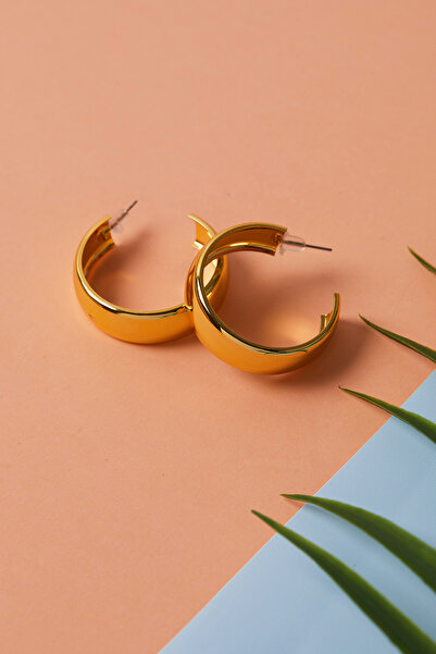 Elika Silver هوب نموذج حلق المجوهرات النسائية