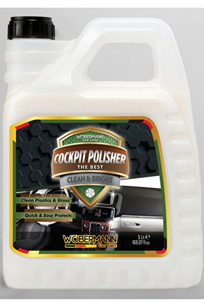 Wöbermann Torpido Parlatıcı Onarıcı Cockpit Polisher Sıvısı 5 Lt.