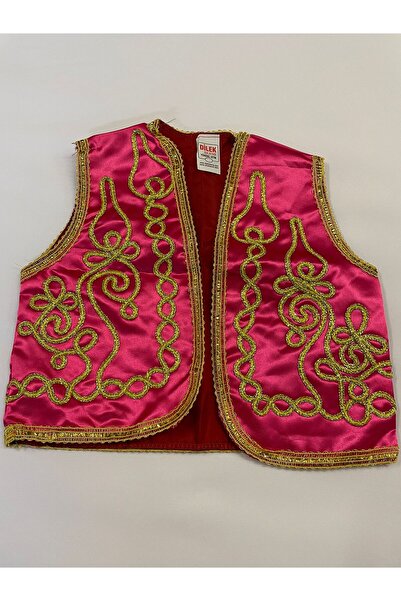 DilekKostüm 23 Απριλίου Λαϊκό Γιλέκο Κεντημένο Γιλέκο Κορίτσι