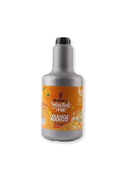 TheBobaCo. Bubblicious Mockteal Tea Base Orange Mango 2500 Ml