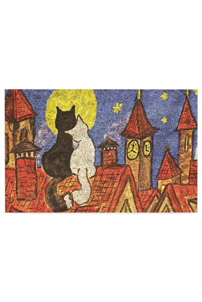 Monnhein Covoraș decorativ pentru ușă, covorașe pentru exterior/interior/ușă ...