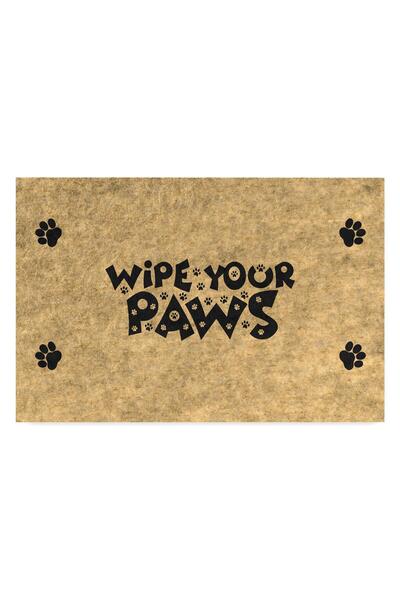 Monnhein سجادة الباب الأمامية المزخرفة، سجادة الباب الخارجية/الداخلية/المنزلية (PAWS)