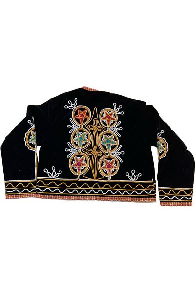 DilekKostüm Jachetă Salta Sivas Jachetă Henna Cataramă Kutnu Fabric Catifea Starry Sarka