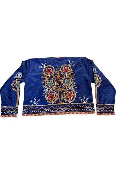 DilekKostüm Salta Sivas Jacket Henna Jacket Tokak Kutnu Fabric Velvet Starry Sarka