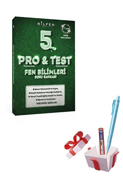 Bilfen Yayıncılık 5. Sınıf PRO&TEST Soru Bankası Fen Bilimleri + Eğitim Seti