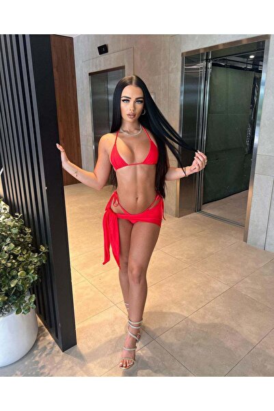 nuriçgiyim Swim bikini pareo set