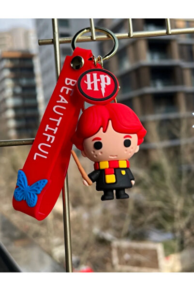 Harry Potter Sevimli 3d Silikon Anahtarlık