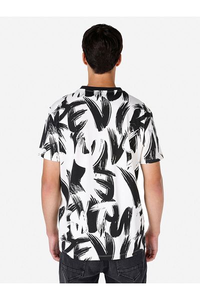 Colin's Tricou alb pentru bărbați - mâneci