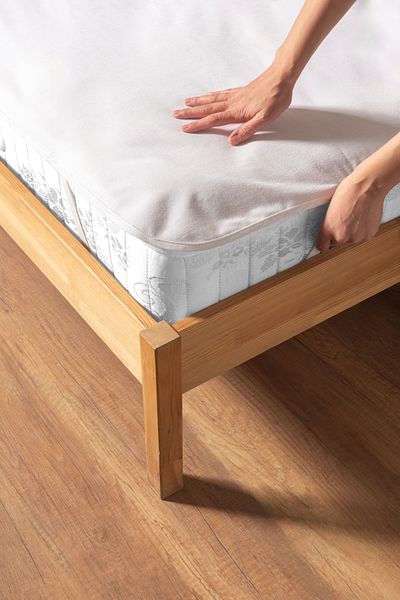 Salbace Micro Corner Elastic Liquid Proof Mattress Protector Mattress Pad