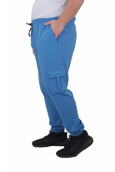 MocGrande Ανδρικό ίσιο παντελόνι Commando Plus Size 22520 SAKS
