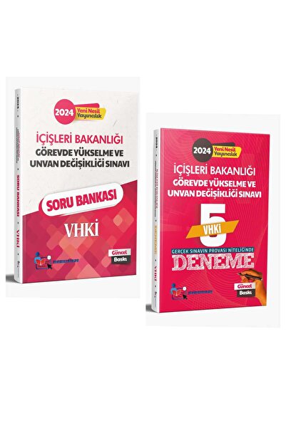 MemurSınav 2024 İÇİŞLERİ BAKANLIĞI GYS VE ÜNVAN DEĞİŞİKLİĞİ VHKİ 2'Lİ SET( SO...