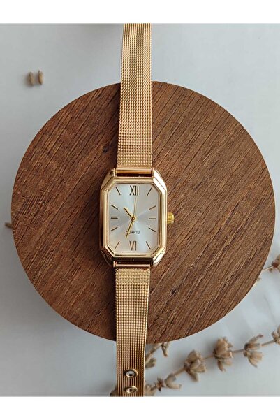 Force Vera Özel Seri Erkek Saati Kadın Saati Unisex Gold Hasır Yeni Sezon