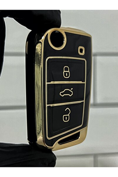 BARKAS ELEKTRONİK Husa pentru chei Seat Leon Ateca Tarraco Ibiza Switchblade Nano 3 butoane Negru
