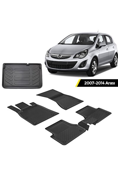 Sahler Opel Corsa D Paspas Bagaj Havuzu 4.5d 2007 - 2013 Arası