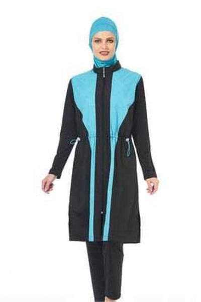 Estiva Women's Black Hijab Swimsuit 1971
