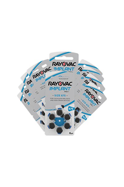 Rayovac Cochlear Implant Pili 675 Numara 10'lu Paket