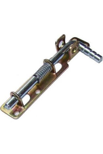 Karahisarlı Spring Perforated Iron Door Bolt 20 cm
