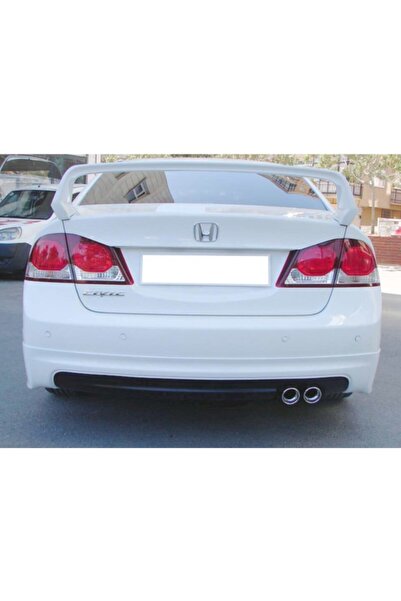NamTuning Honda Civic Fd6 Tampon Arka Ek 2006 2011 Mugen Rr Sağ/çiftli Çıkış