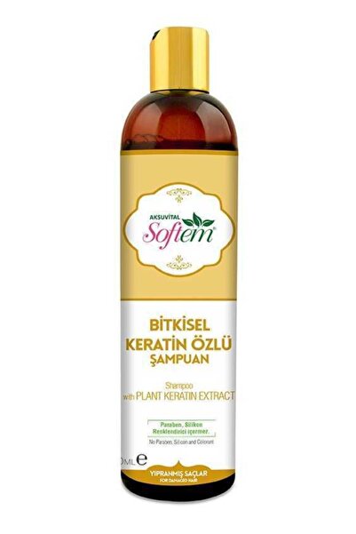 Softem Keratin Essence Damaged Hair Shampoo - 400ml