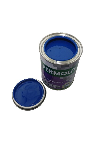 Permolit Mavi Sentetik Yağlı Boya 0.750 lt Ahşap Metal Boya