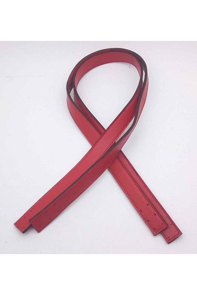 angel çanta aksesuar Red Color 70x2 Cm Bag Handle