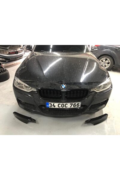 NamTuning Bmw F30 2012 Tampon Ön Flap Seti M Performance St P Black