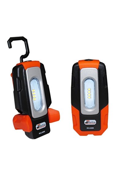 Retta Rcl0200 Şarjlı Led Mini Çalışma Lambası 4 Led 6000 Kelvin