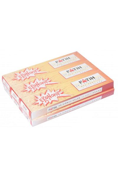 Fatih Hb Red Pen 12 Pieces - Pack of 6