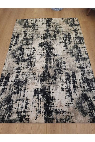 ESPİCAL HOME Brown Welsoft Fabric Elastic Carpet Cover 150x233 cm