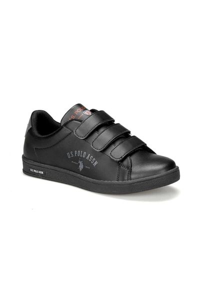 U.S. Polo Assn. Black Velcro Sneaker Shoes