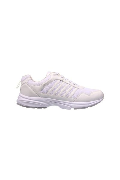 M.P. Ανδρικά παπούτσια με κορδόνια λευκά Running 201-6803mr 650