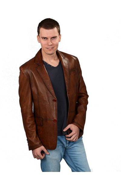 Hodore Men's Tan Jacket