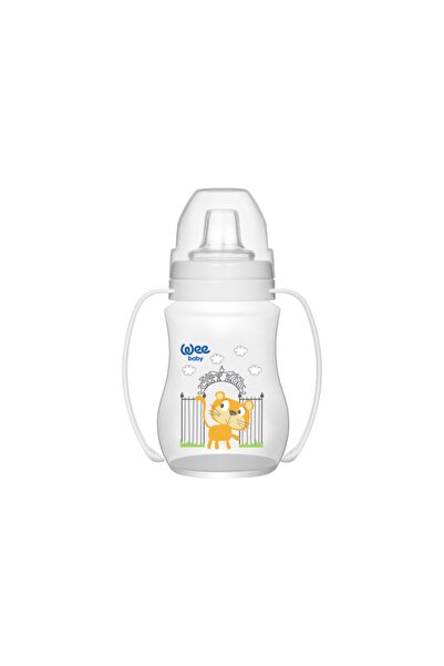 Wee Baby White Non-Spill Handle 250 ml Pp Anti-Colic Cup