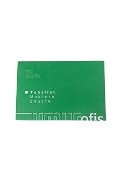 Umur Tahsilat Makbuzu 2 Nüsha 50 Yaprak Otokopili