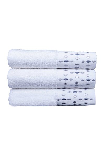 Minteks Pastoral 3 Lu 50x90cm Комплект кърпи Fames White