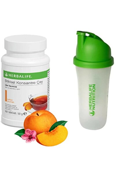 Herbalife Şeftali Aromalı 50 gr Bitkisel Çay ve Shaker