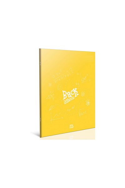 Gıpta Back A5 Unlined Yellow 60 Sheets Wire Stitched Plastic Cover Notebook